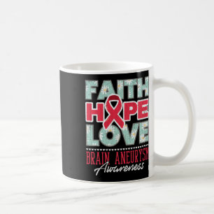 Mug Hope Love Cerveau Aneurysm Sensibilisation Graphiq