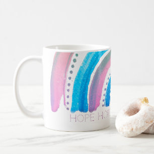 Mug HOPE Pastel Rainbow
