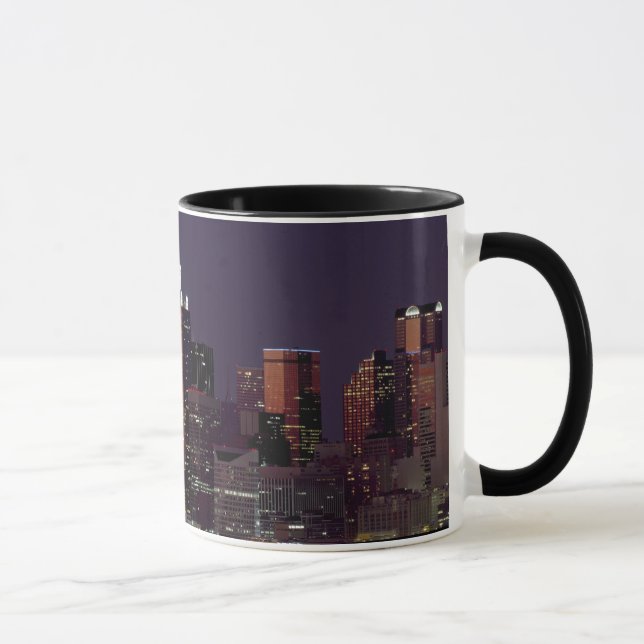 Mug Horizon de Dallas la nuit (Droite)