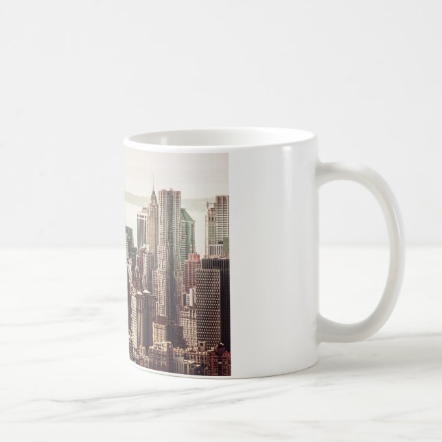 Mug Horizon de Lower Manhattan - vue de Midtown (Droite)