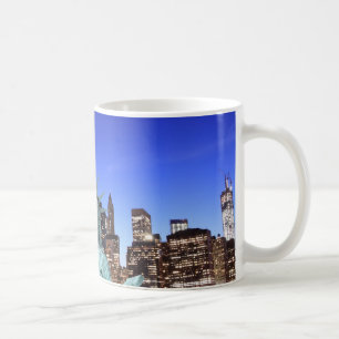 Mug Horizon de Manhattan et la statue de la liberté