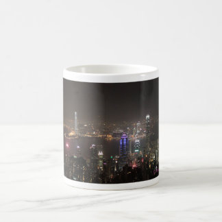 Mug Horizon de nuit de Hong Kong