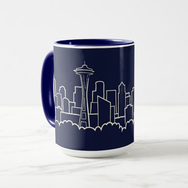 Mug Horizon de Seattle (Devant gauche)