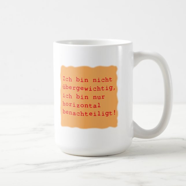 Mug horizontalement (Droite)