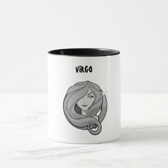 Mug Horoscope noir et blanc (Centre)