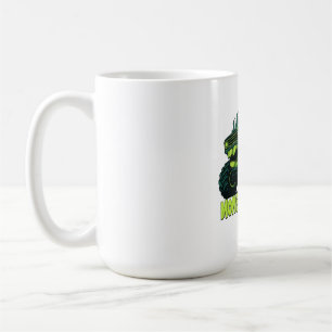Mug Horreur de camion monstre en flammes