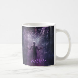 Mug Horreur Éffrayant Fantôme Purple Halloween noir