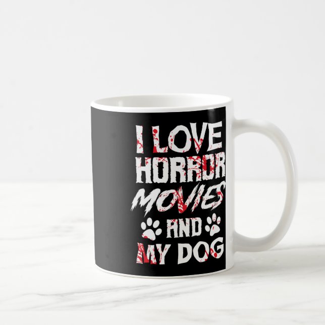 Mug Horror Movies cinématique Amateurs Halloween Fans  (Droite)
