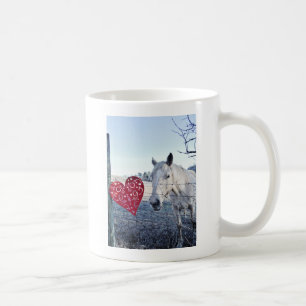 Mug HORSE coeur Valentine