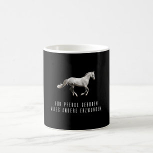 Mug Horse Horse Love Heart Heartbeat équitation