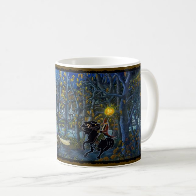 Mug Horseman Chase muet sans tête (Devant droit)