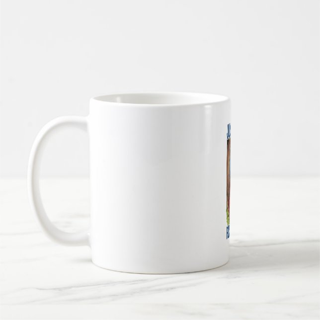Mug Hot Dog de Paresseux BBQ 4 Juillet (Gauche)