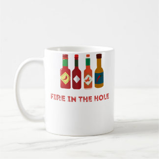 Mug Hot Funny Foodie Spicy Hot Chilli Pepper Sauce