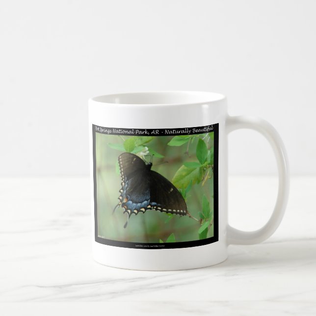 Mug Hot Springs National Park Swallowtail Butterfly (Droite)