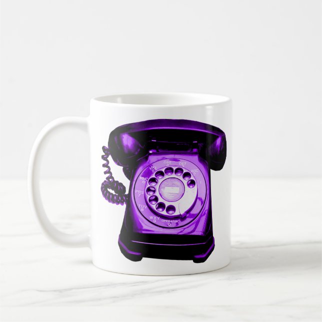 Mug Hotline Purple (Gauche)