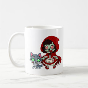 Mug Hotte rouge à cheval Zombie