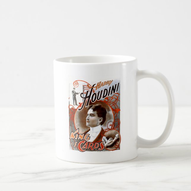 Mug Houdini - roi des cartes (Droite)