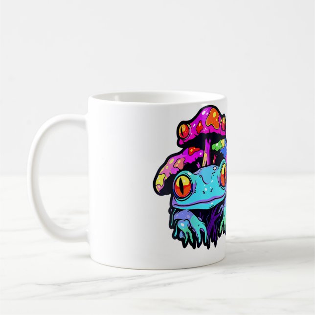 Mug House Music Dj Psychedelic Mushroom Edm (Gauche)