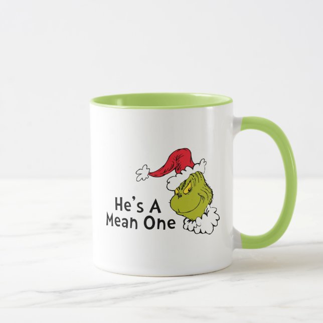 Mug How the Grinch Stole Christmas | Il est méchant (Droite)
