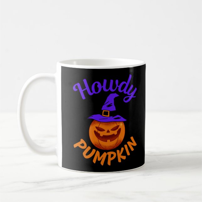 Mug Howdy Citrouille Halloween (Gauche)