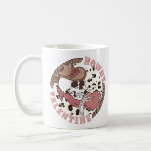 Mug Howdy Valentine Skeleton