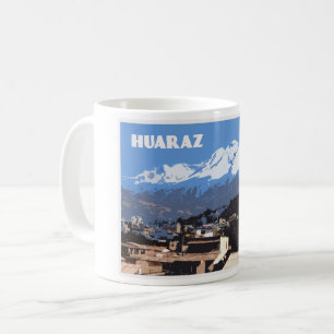 Mug Huaraz Pérou : Vue sur la montagne de Huascarin
