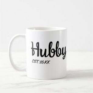Mug Hubby Mariage Anniversaire des voeux pour mari