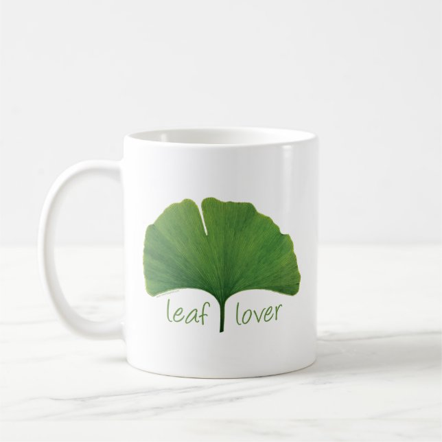 Mug Hugger d'arbres, Louveur de feuilles - Ginkgo (Gauche)