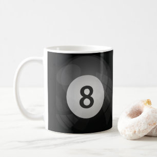 Mug Huit Billard Ball Café Mug, Coupe