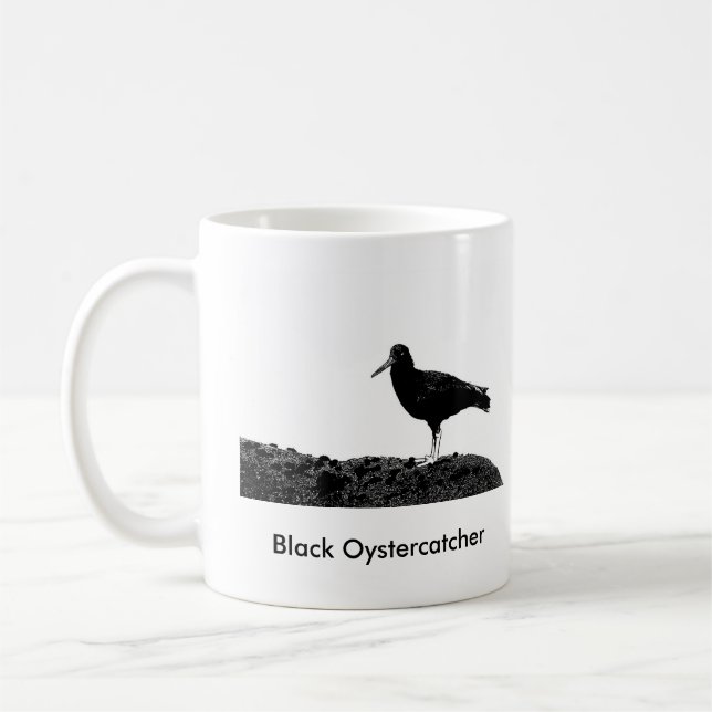 Mug Huîtrier noir (Gauche)