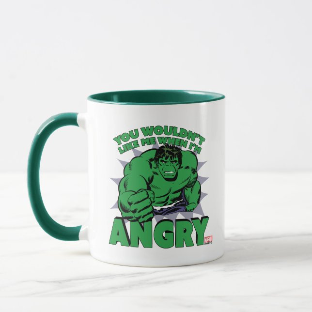 Mug Hulk - Tu ne voudrais pas que je sois en colère (Gauche)