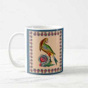 Mug human bird print