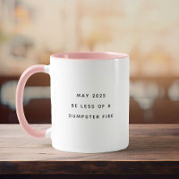 Humour amusant Devis Dumpster Fire Funny Café