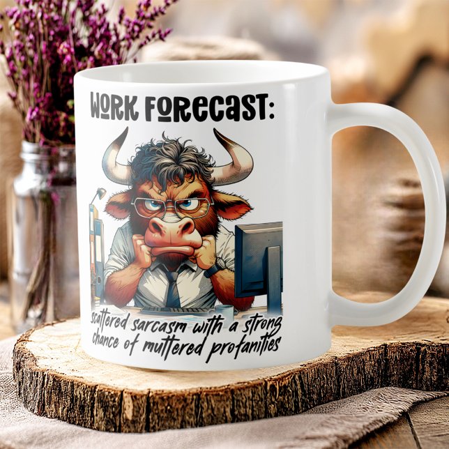 Mug Humour de bureau amusant pour le moulage quotidien (Créateur téléchargé)