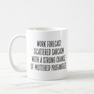 Mug Humour de bureau drôle Sarcasme Gros mots Collègue