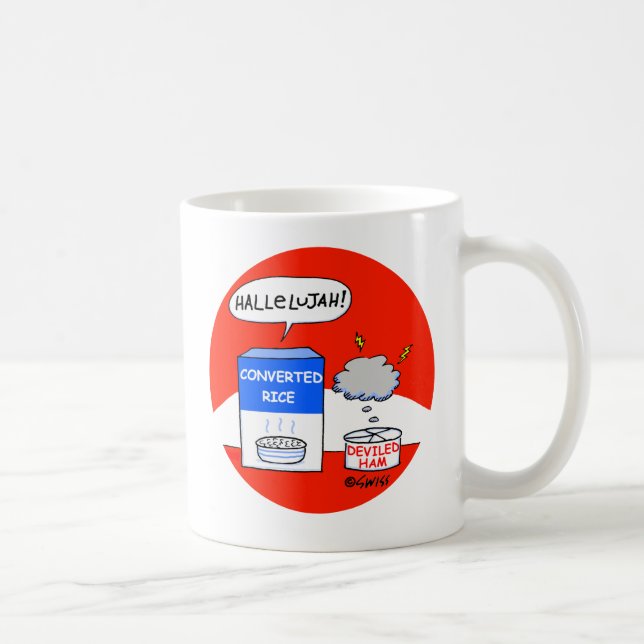 Mug Humour de dessin animé chrétien pro évangélique (Droite)
