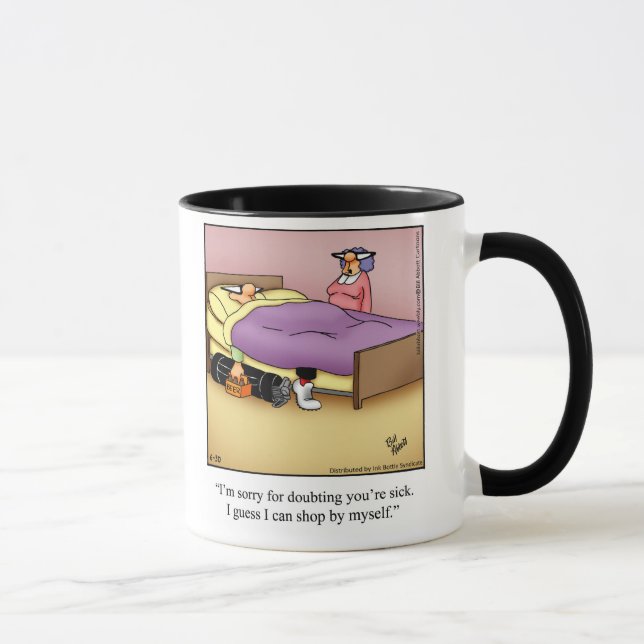Mug Humour de golf (Droite)