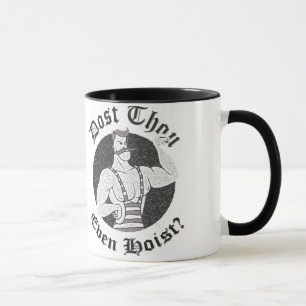 Mug Humour de gymnase - grue de mille de Dost même ?