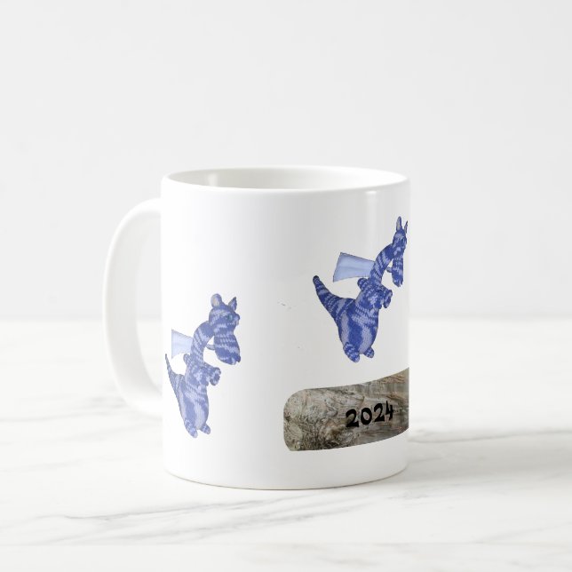 Mug - Humour de l'année bissextile 2024 (Devant gauche)