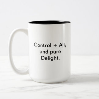 Mug Humour de l'ordinateur | Contrôle Alt Pure Del