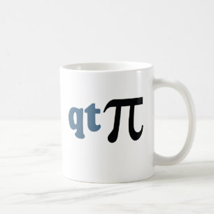 Mug Humour de maths - pièce en t mignonne pi