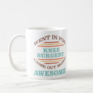 Mug Humour de récupération de chirurgie du genou