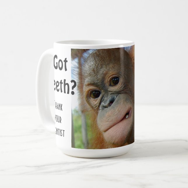 Mug Humour de soins dentaires pour les dentistes (Devant gauche)