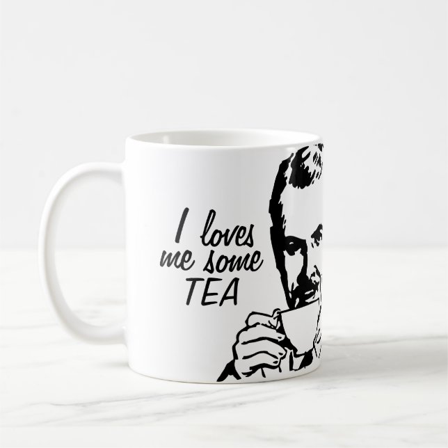 Mug Humour drôle de thé (Gauche)