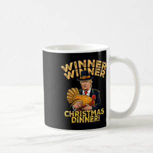 Mug Humour Drôle Trump Gagnante Dîner de Noël X