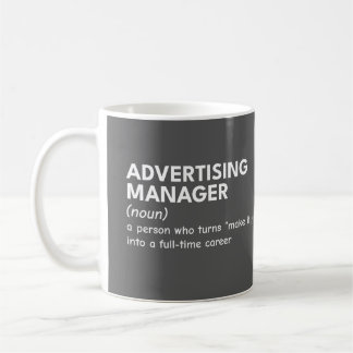 Mug Humour du responsable marketing Sarcastique