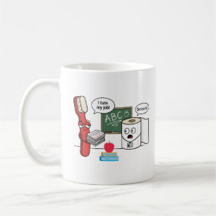Mug Humour sarcastique Graphique enseignant Drôle Sass
