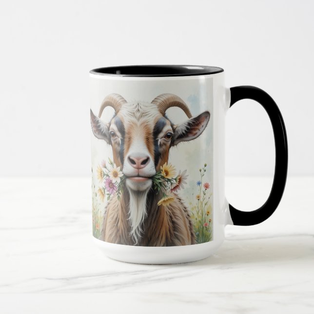 Mug Humour Vielle chèvre amovible, Animal, Animaux de  (Droite)
