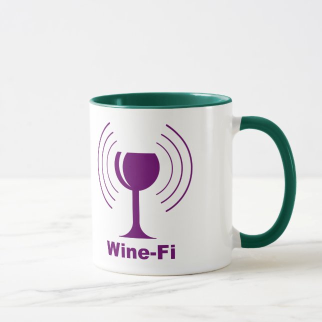 Mug Humour Wine-fi (Droite)