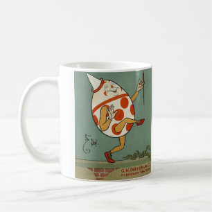 Mug Humpty Dumpty, Vintage Mère Goose Nursery Rhyme